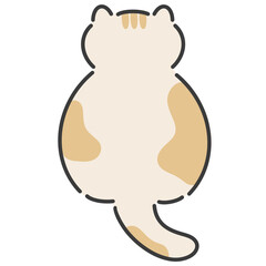 illustration of a cartoon cat.