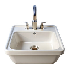 Fototapeta premium Sink isolated on transparent background