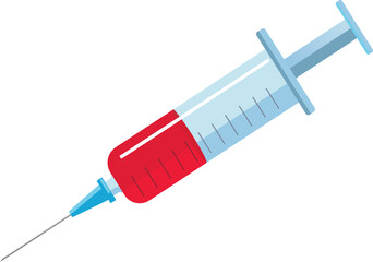 syringe with needle