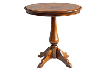 Classic Round Wooden Table with Elegant Design for Home or Office Decor
