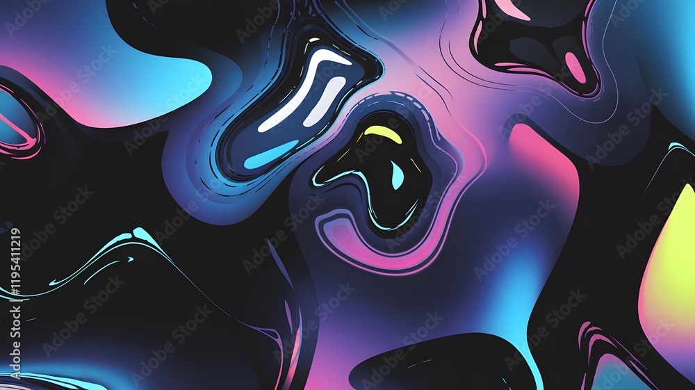 Poster abstract background with space