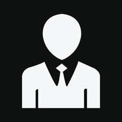 person icon with shadow