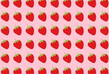 Strawberry Pattern.eps
