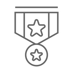 Military Medal Icon Design