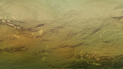 Shiny gold foil texture. Golden backdrop, screensaver, banner, background.