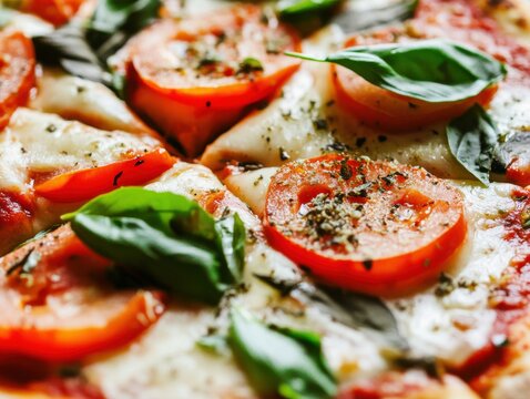 A close-up of a gluten-free pizza, featuring a thin crust topped with fresh vegetables and cheese, promoting tasty and safe gluten-free options