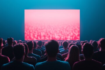 Obraz premium Neon-Infused Esports Arena Digital Screens and Virtual Competitions - Engaging Global Youth Fandom and Broadcast Innovations in Gaming Events