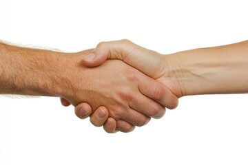 Close-Up of Two Individuals Shaking Hands