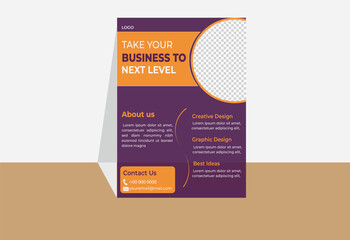 Professional Business Flyer Layout 