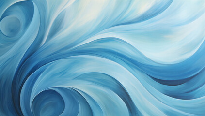 abstract blue wave background