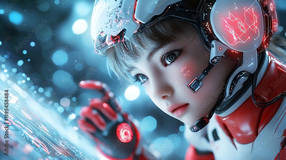 Poster digital firewall melting into ai driven breach a futuristic visualization of cybersecurity challenge