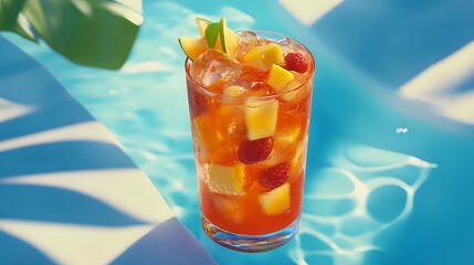 Refreshing Summer Fruit Iced Tea