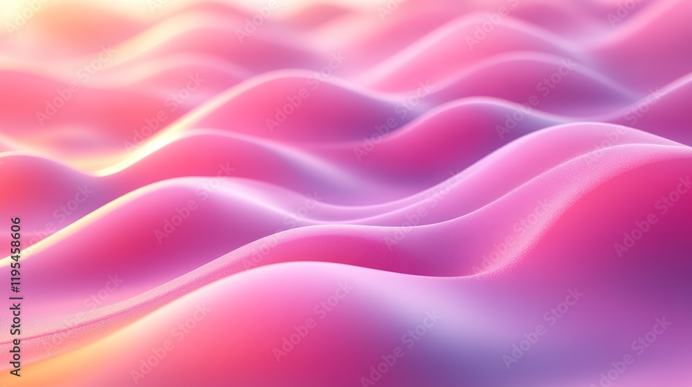 Poster dynamic waves of colorful patterns abstract art digital design vibrant environment aerial view fluid