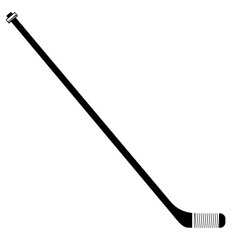Hockey stick illustration/drawing. Design elements on transparent background. Use for logo, print, websites and other graphics. Available as PNG or JPG.