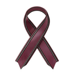 Maroon Awareness Ribbon: A Symbol of Support and Hope
