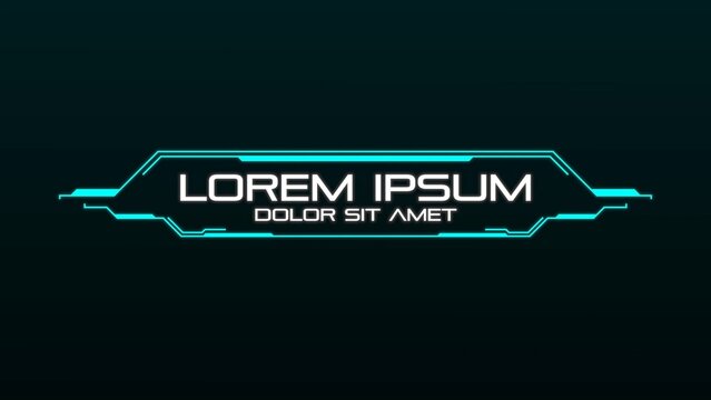 Clean Futuristic Title & Subtitle
