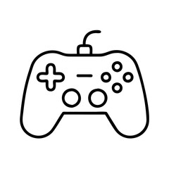 game console controller outline icon