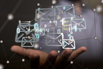 mail communication support contact concept service