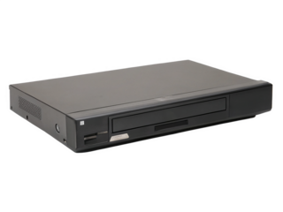 DVD player isolated on a transparent background.