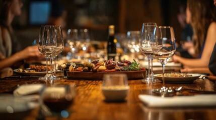 Fototapeta premium Food tasting tours delight the taste buds.