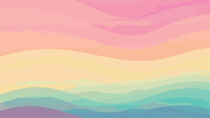 Fototapeta premium AI-generated abstract gradient background with soft pastel color transitions, ideal for modern, minimalistic designs.