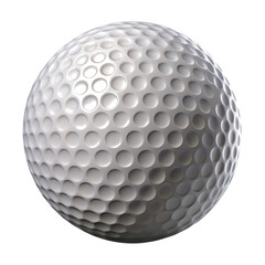 White Golf Ball Ready for a Perfect