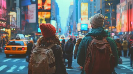 Obraz premium Sightseeing is a staple activity for every traveler.