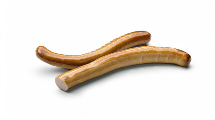 sausage on a white background