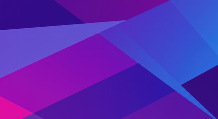 Fototapeta premium Abstract Geometric Background with Vibrant Purple and Blue Hues