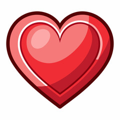 golden heart with a ribbon