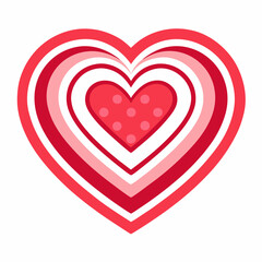 golden heart with a ribbon