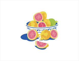 set of fruits