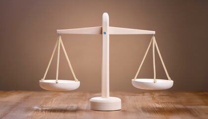 A picture of various social factors being distributed fairly on a balanced scale.