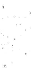 A dark background with scattered white stars, evoking a sense of wonder and the vastness of the...