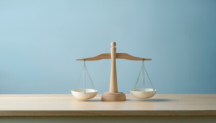 A picture of various social factors being distributed fairly on a balanced scale.