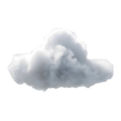Cumulus Cloud isolated on transparent background