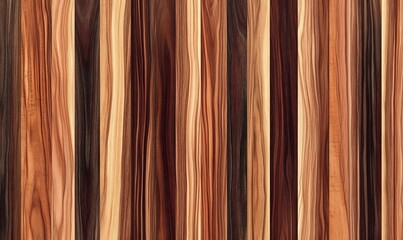 Fototapeta premium Striped Wood Texture, Brown, Natural