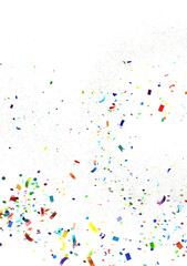 Confetti, paper triangle on the floor, fancy, colorful, celebration party transparent PNG