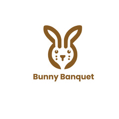 Rabbit logo for animal food comapny