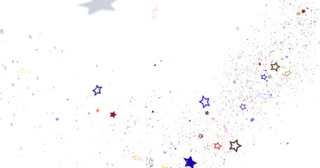 Abstract Colorful Galaxy