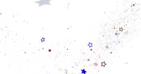 Abstract Colorful Galaxy