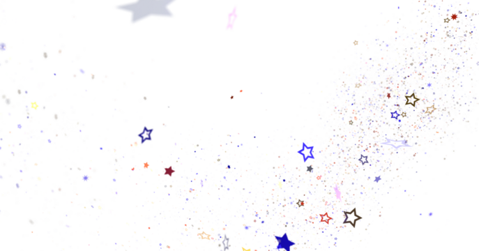 Abstract Colorful Galaxy