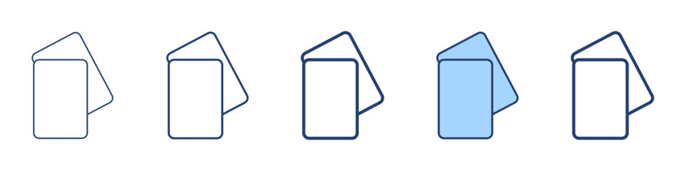 Cards icon Symbol set collection