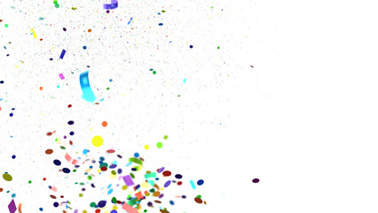 confetti png. Gold confetti falls from the sky. transparent PNG