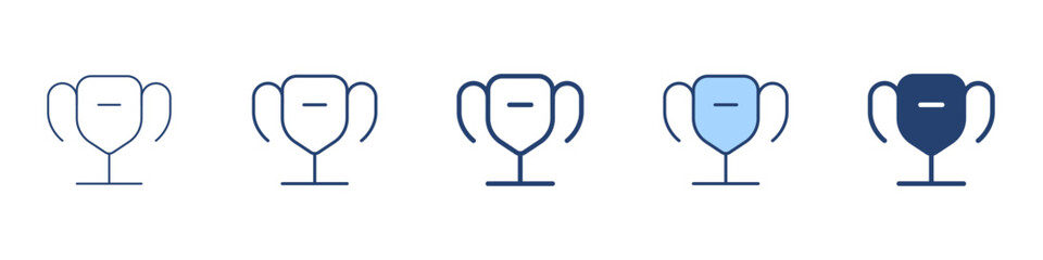 Trophhy icon Symbol set collection