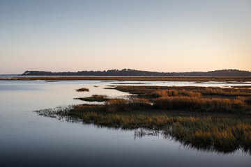 Sunset on a beautiful seascape