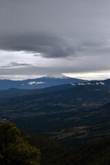 Fototapeta premium Winter season for mountains in mexico