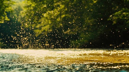 Fototapeta premium Bright Sunlit Stream