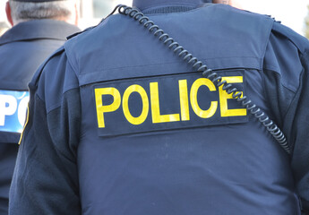 Police officer in uniform