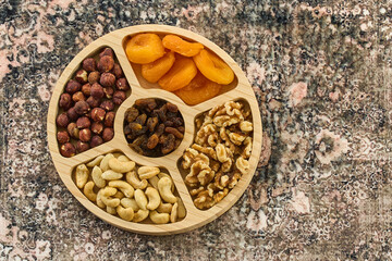 Nuts and Dried Fruits Platter